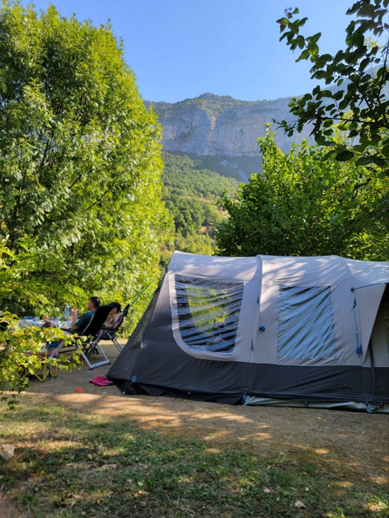 Bardani Dream Lodge 460 tunneltent katoen, Caravans en Kamperen, Ophalen of Verzenden, Zo goed als nieuw, Tot en met 4