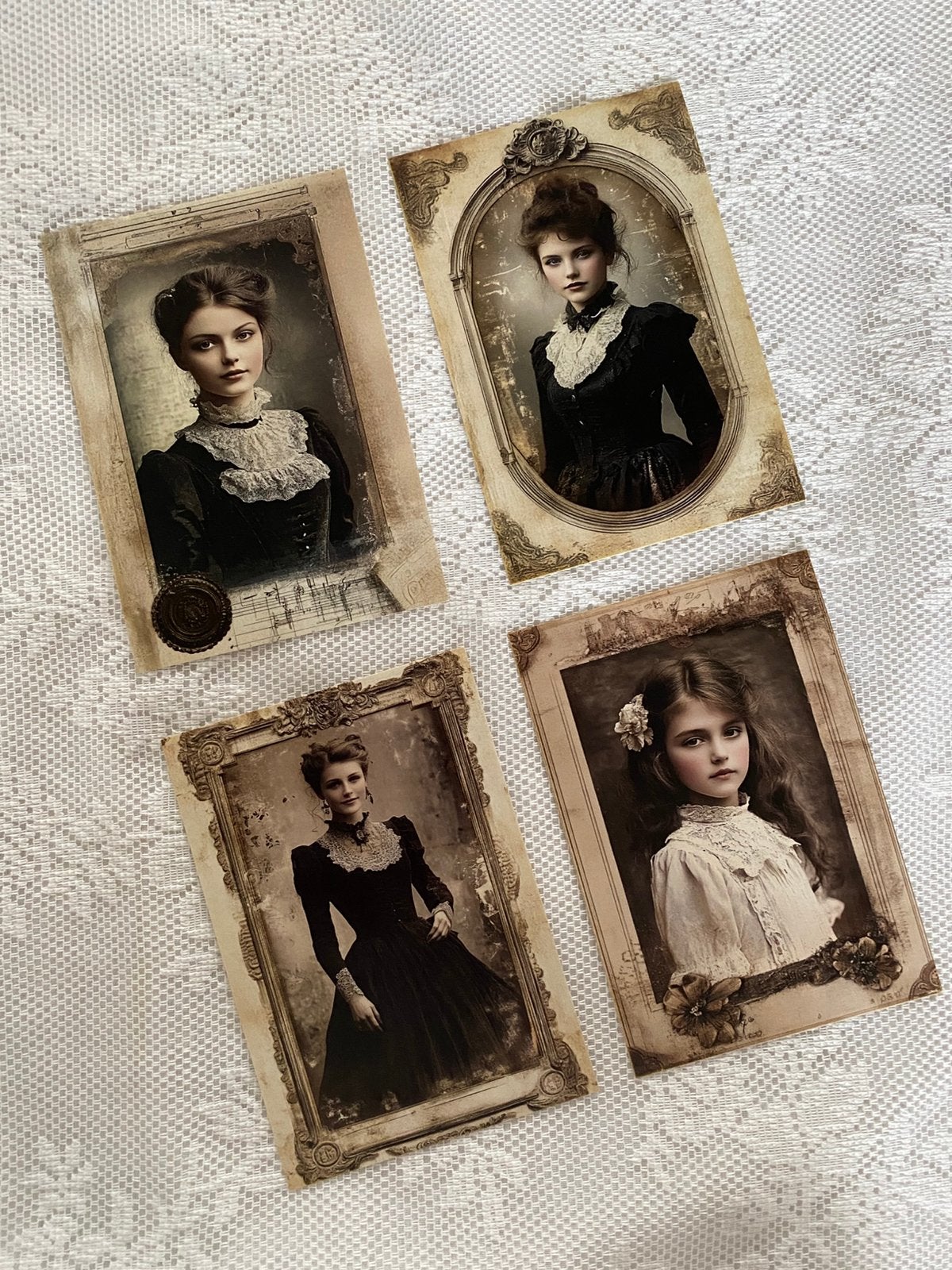 Nostalgische kaarten set 3, Antiek en Kunst, Ophalen of Verzenden