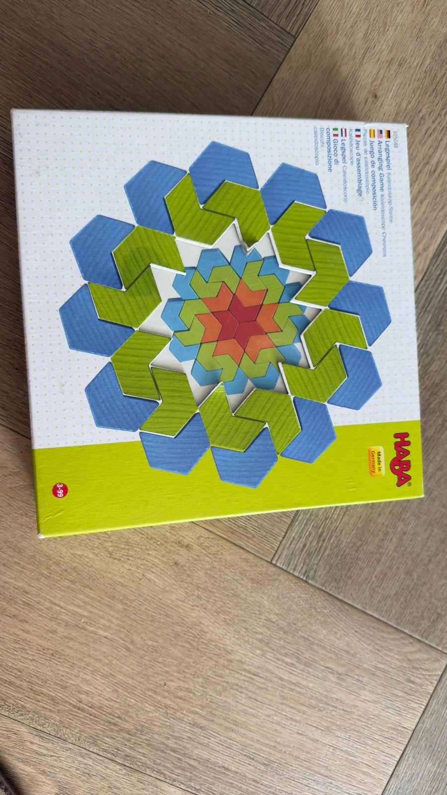 HABA mozaïek / Bouwspel - Kleurrijke Vormen, Kinderen en Baby's, Speelgoed | Educatief en Creatief, Ophalen, Zo goed als nieuw