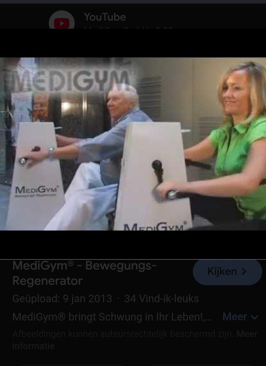 Medigym  bewegings-regenerator - revalidatie/ouderen, Ophalen of Verzenden