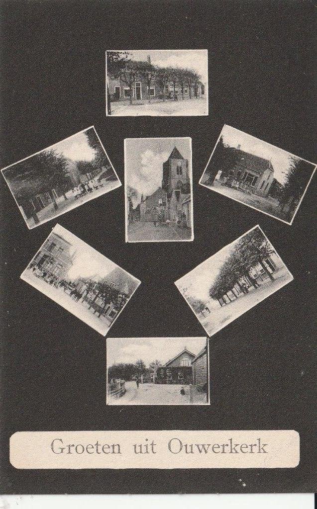 Ouwerkerk, Ophalen of Verzenden, Voor 1920, Ongelopen, Zuid-Holland