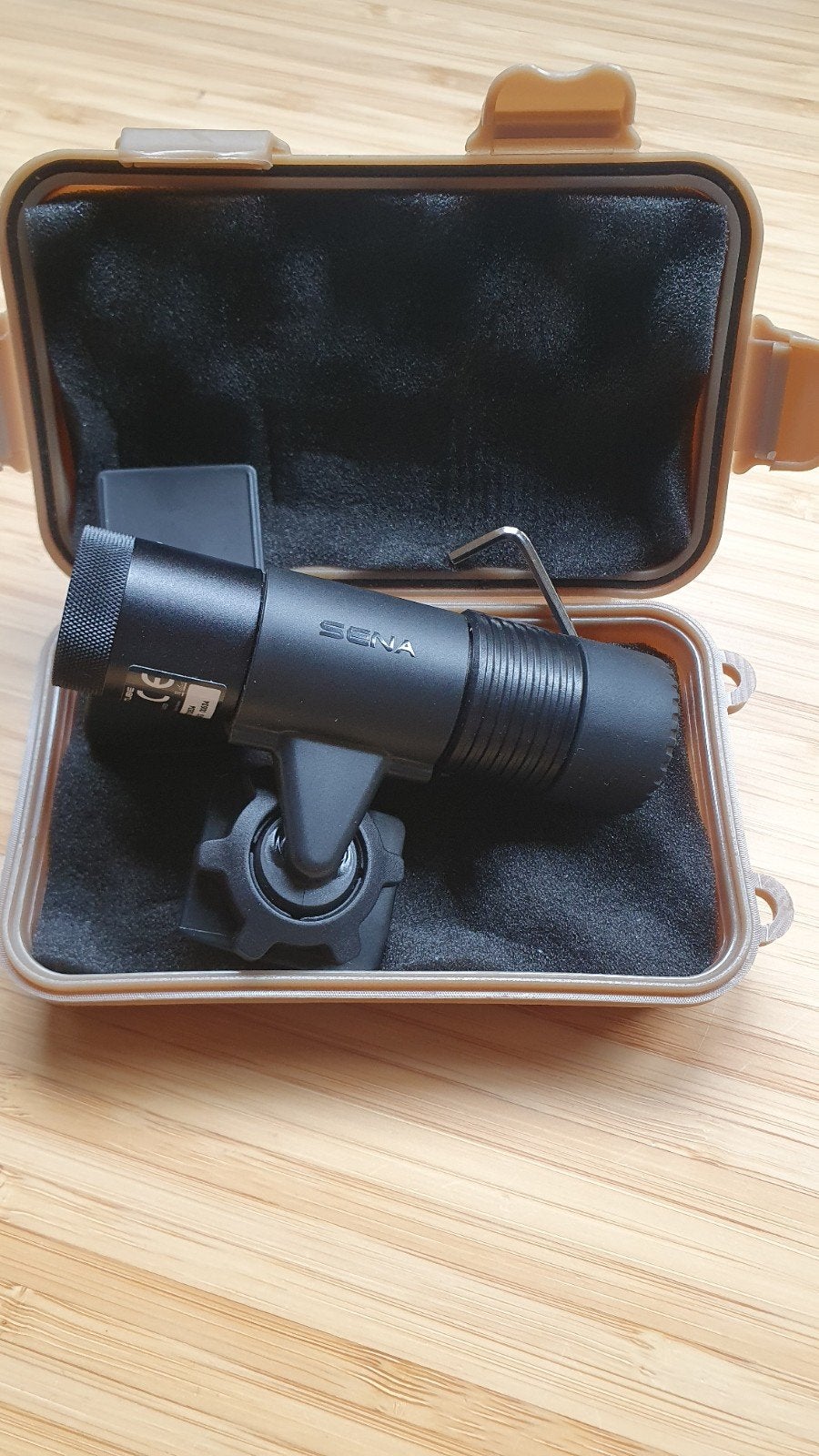 Helmet/action camera - Sena Prism Tube, Ophalen, Zo goed als nieuw, Overige merken