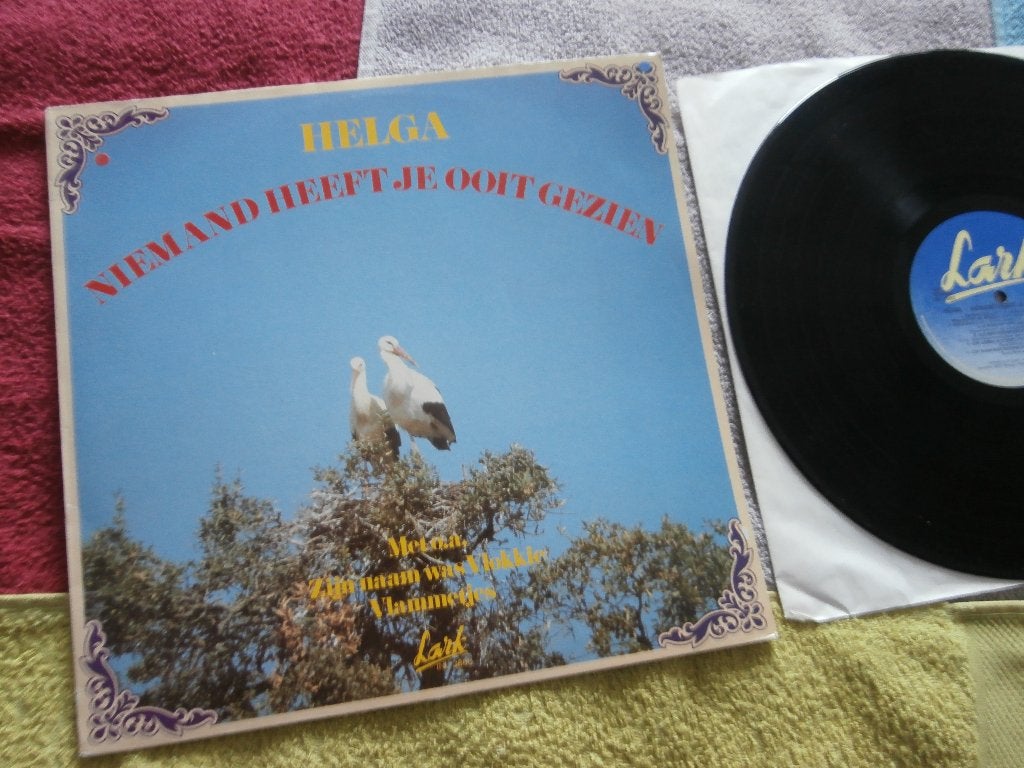 LP - Helga - Niemand Heeft Je Ooit Gezien., LP, Zo goed als nieuw, Pop, 12 inch