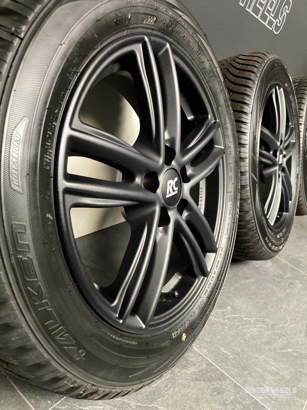 16” VW Polo 2G0 / Audi a1 GB velgen + winterbanden 5x100, Auto-onderdelen, Gebruikt, -, Banden en Velgen, -