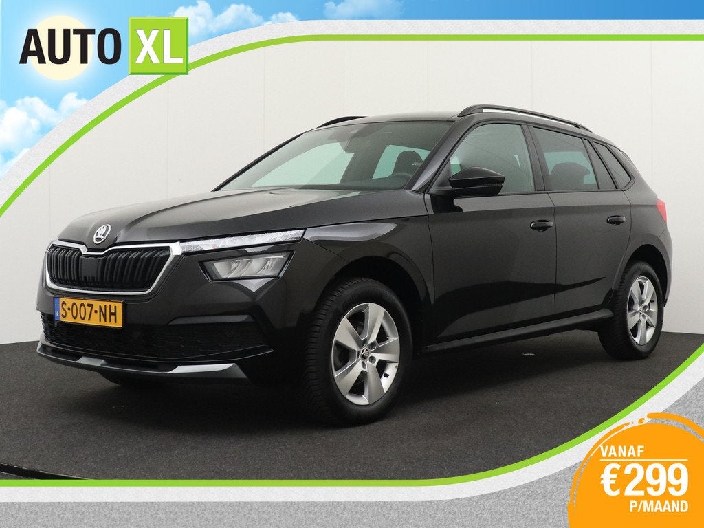 Skoda Kamiq 1.0 111PK Aut. TSI Sport Pano-dak Ele.Trekhaak C, Auto's, Skoda, Stof, Gebruikt, Automatische klimaatregeling, 620 kg