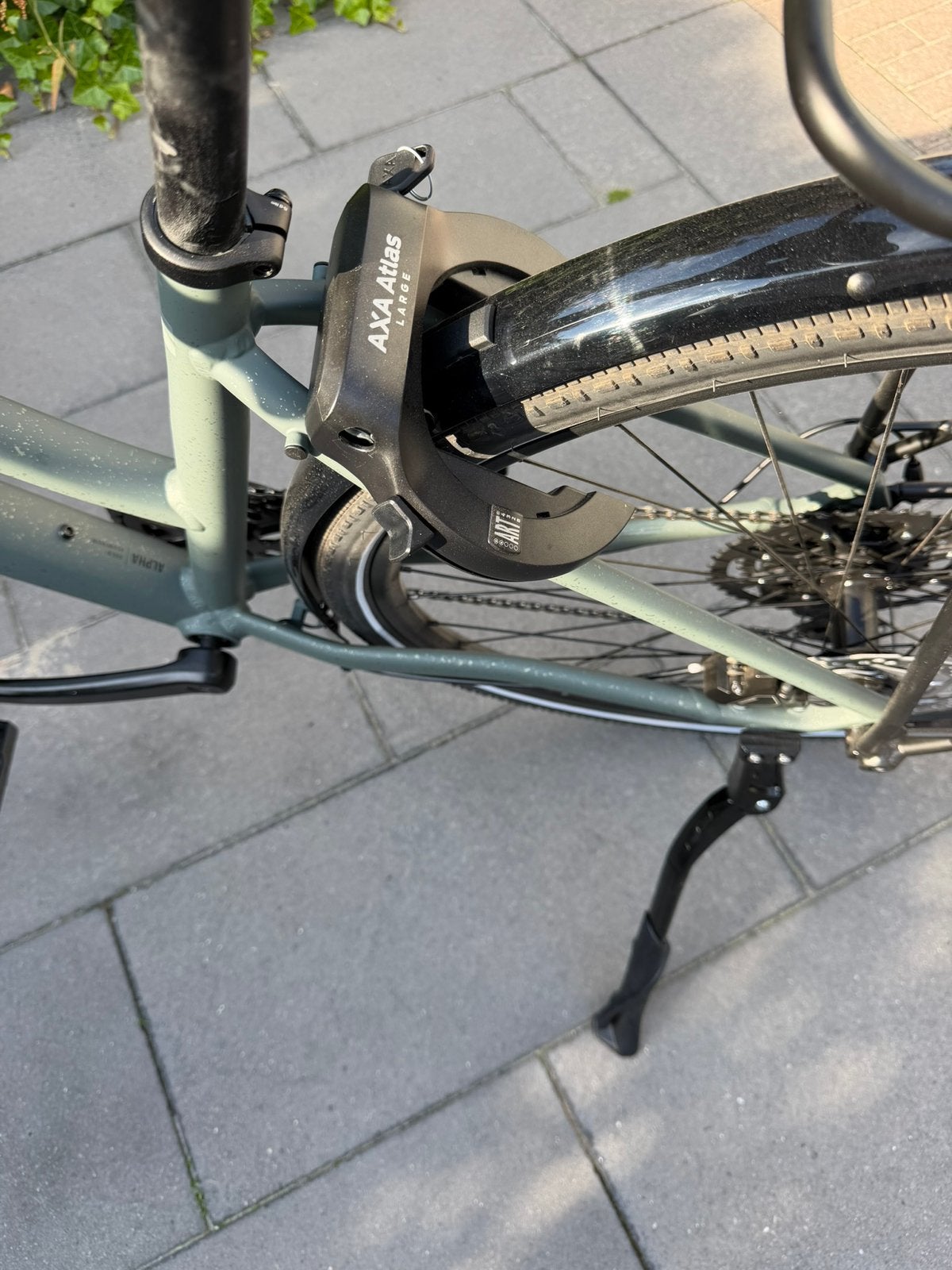Foto 12 van stadsfiets FX Sport AL Equipped Midstep licht groen. Mt M.