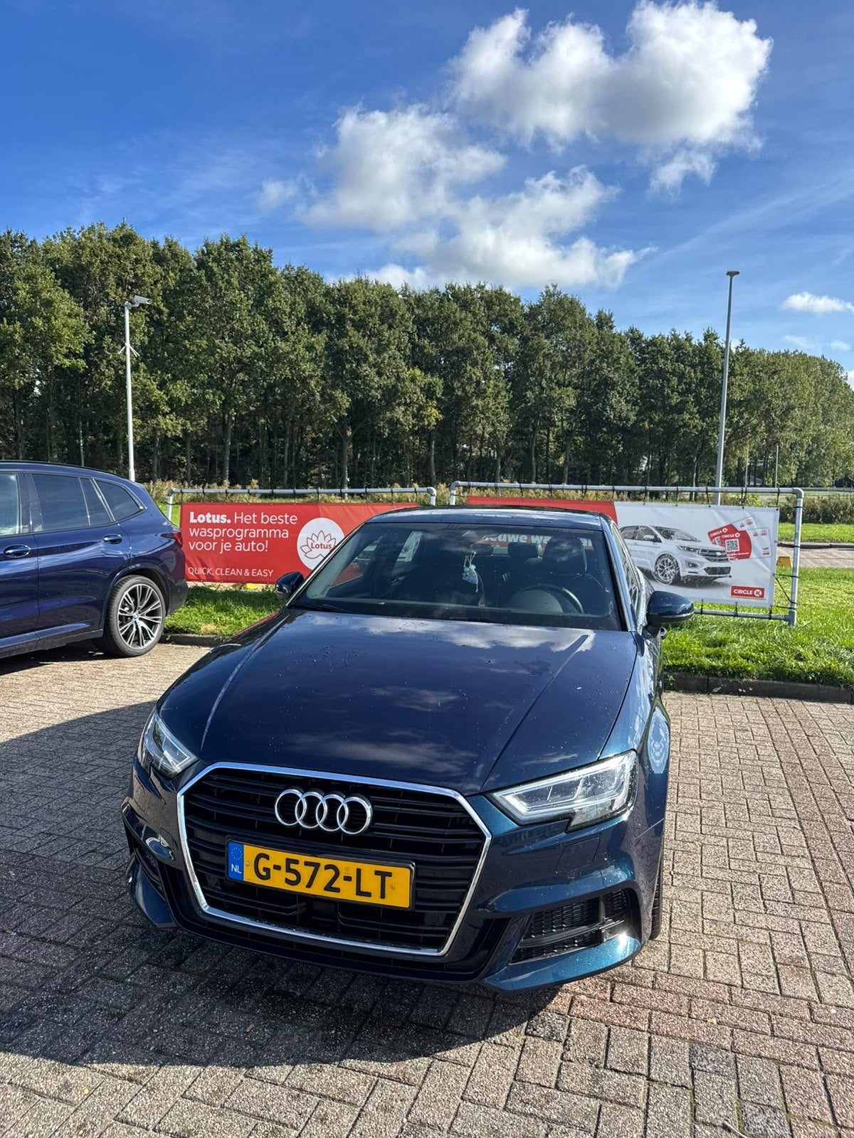 Audi A3 35 Tfsi 150pk 3S Tronic 2019 Blauw, Auto's, 1498 cc, 4 cilinders, Blauw, Origineel Nederlands