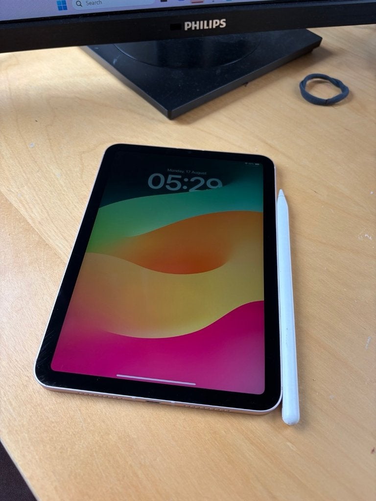 Apple iPad mini 6 – 256GB – 5G/Cellular + Apple Pencil, Computers en Software, Apple iPads, Ophalen, 8 inch, Zo goed als nieuw