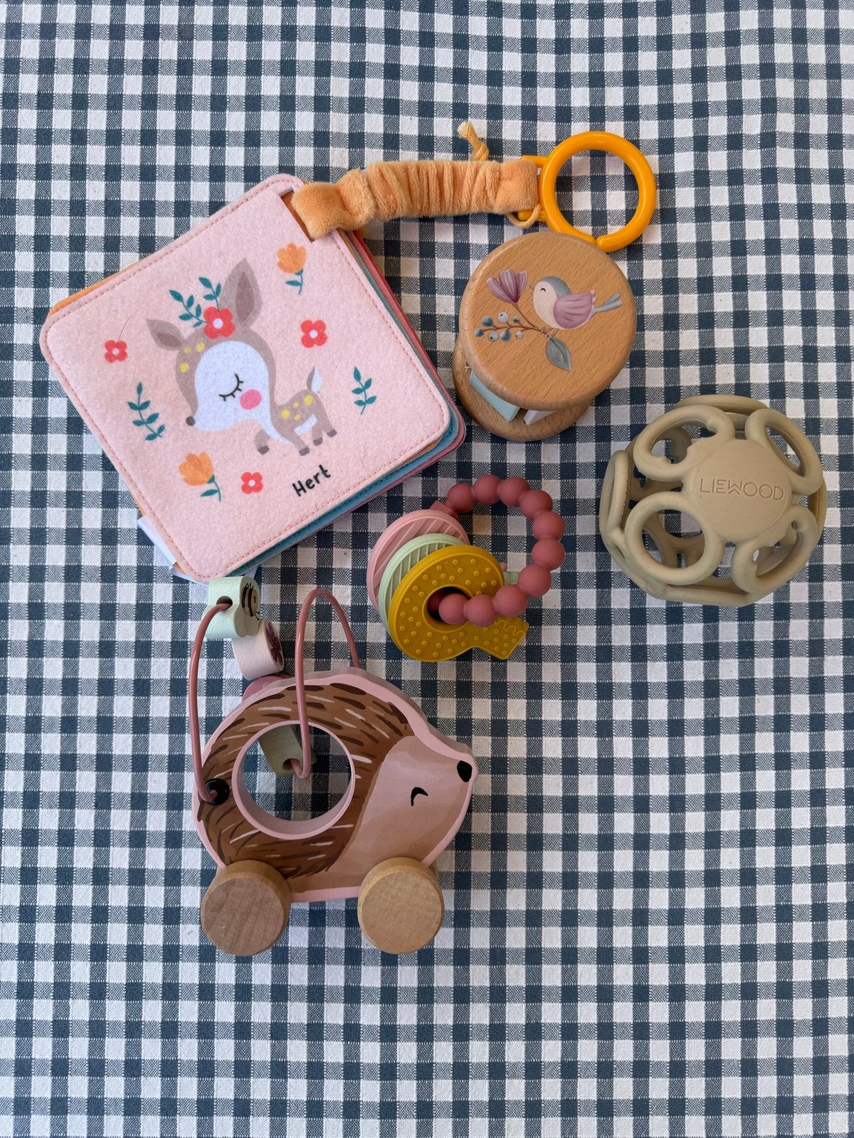 Babyspeelgoed set Little Dutch, Liewood en meer, Ophalen, Zo goed als nieuw, Overige typen, Met wieltjes