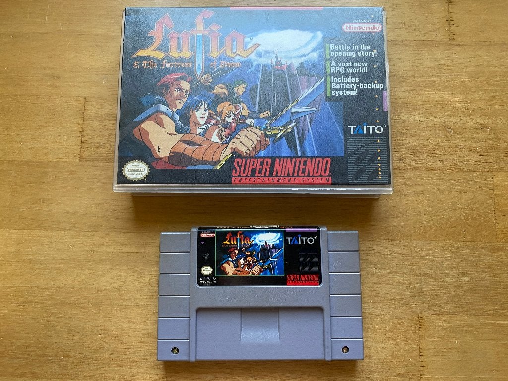 Lufia fortress of doom snes usa, Avontuur en Actie, 1 speler, Ophalen of Verzenden, Zo goed als nieuw