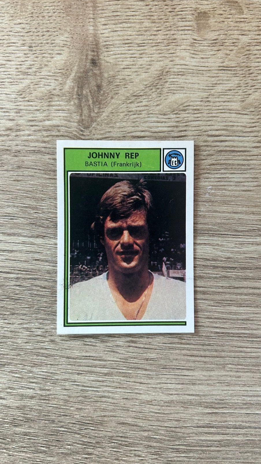 Panini Voetbal 78 plaatje Johnny Rep, Ophalen of Verzenden, Zo goed als nieuw, Plaatje