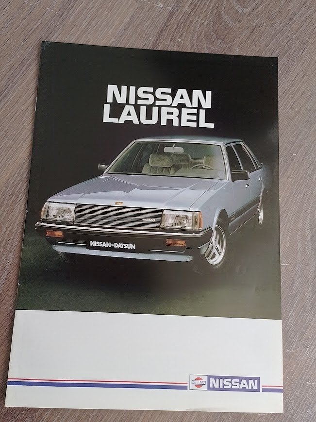 Nissan - Datsun  Laurel autofolder, Ophalen of Verzenden, Nieuw, Nissan