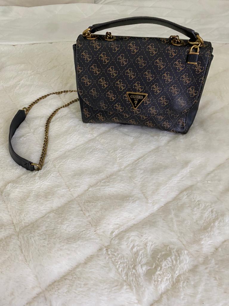 Guess tas, Ophalen of Verzenden, Zo goed als nieuw, Bruin, Handtas