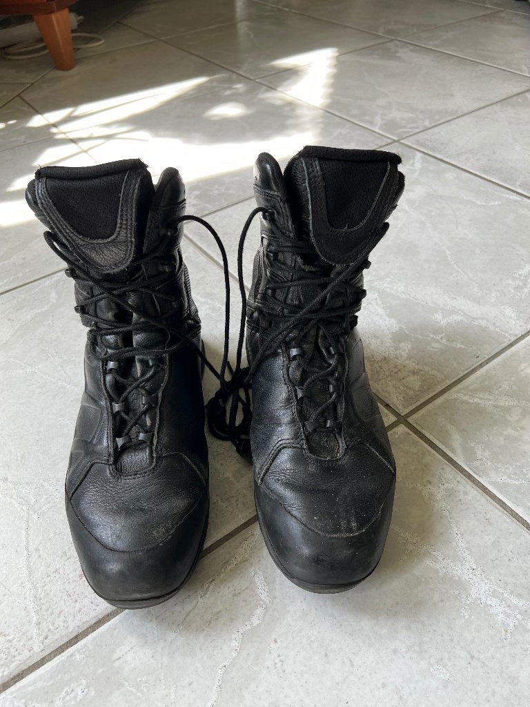 Gedragen paar HAIX Ranger wandelschoenen maat  43 heren norm, Verzenden, Gebruikt, Schoenen