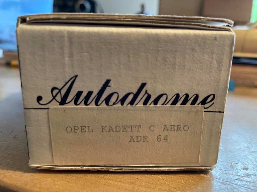 Autodrome Opel Kadett C Aero ongebouwd, Hobby en Vrije tijd, Modelauto's | 1:43, Ophalen of Verzenden, Zo goed als nieuw, Auto