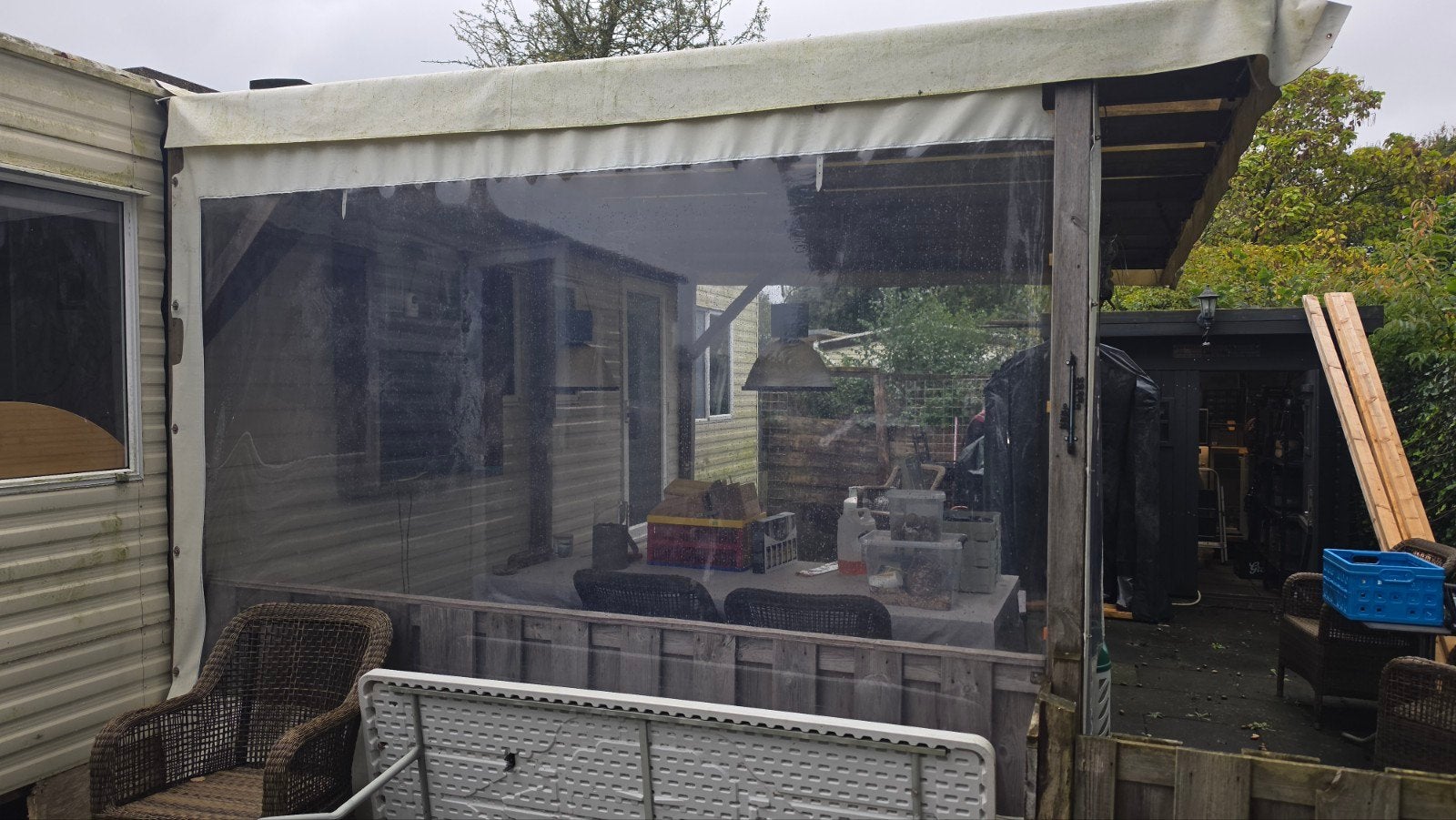 overkapping/aanbouw, Ophalen, Gebruikt, Veranda