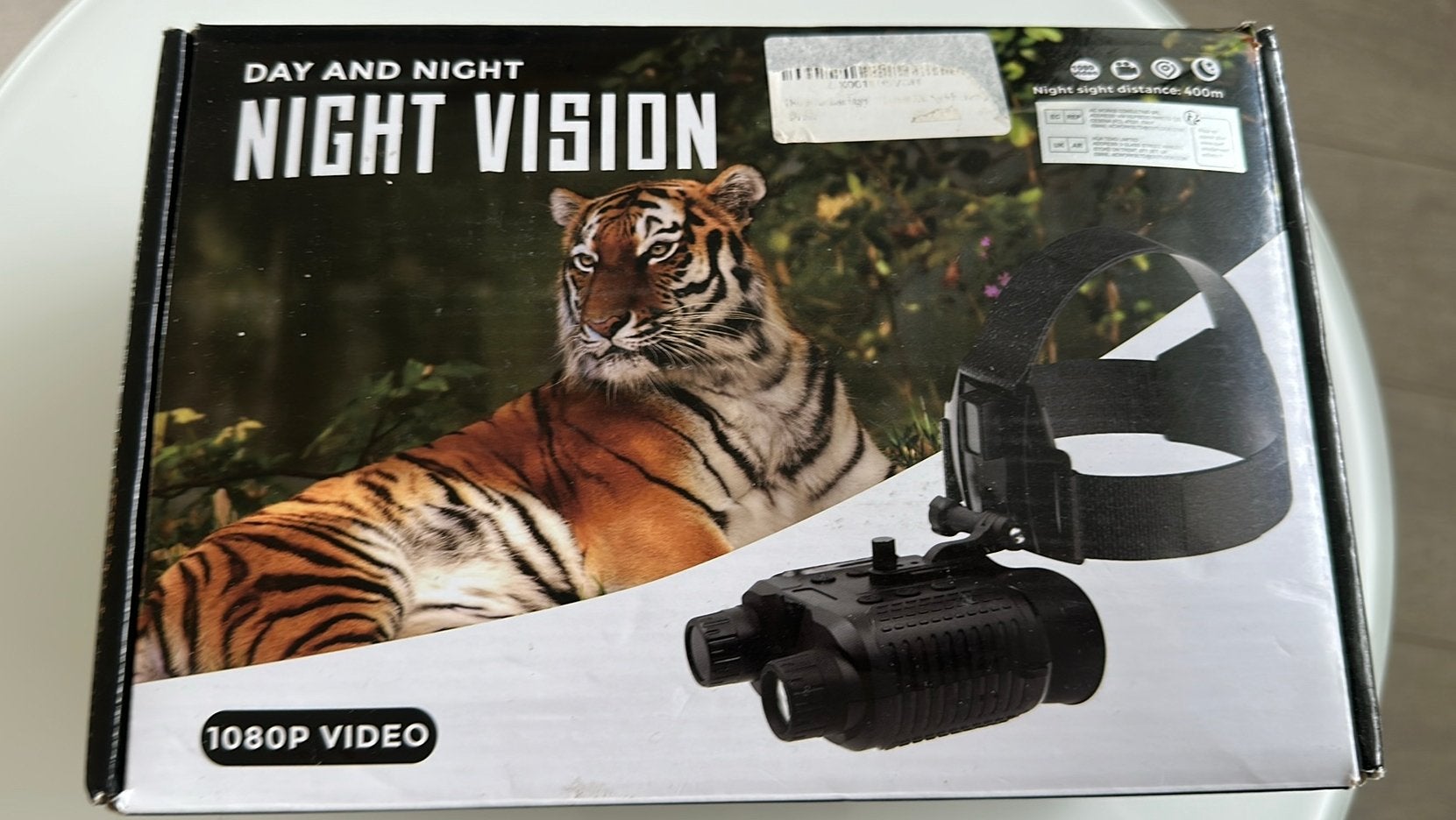 Dag- en Nachtkijker met 1080P Video en Hoofdband, Audio, Tv en Foto, Optische apparatuur | Verrekijkers, Overige typen, Ophalen of Verzenden