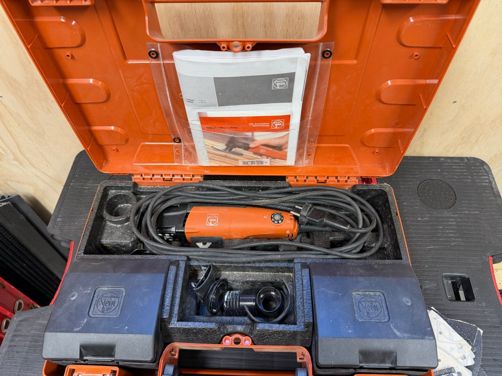 FEIN MultiMaster FMM 250 Q - Multitool met accessoires, Ophalen, Zo goed als nieuw