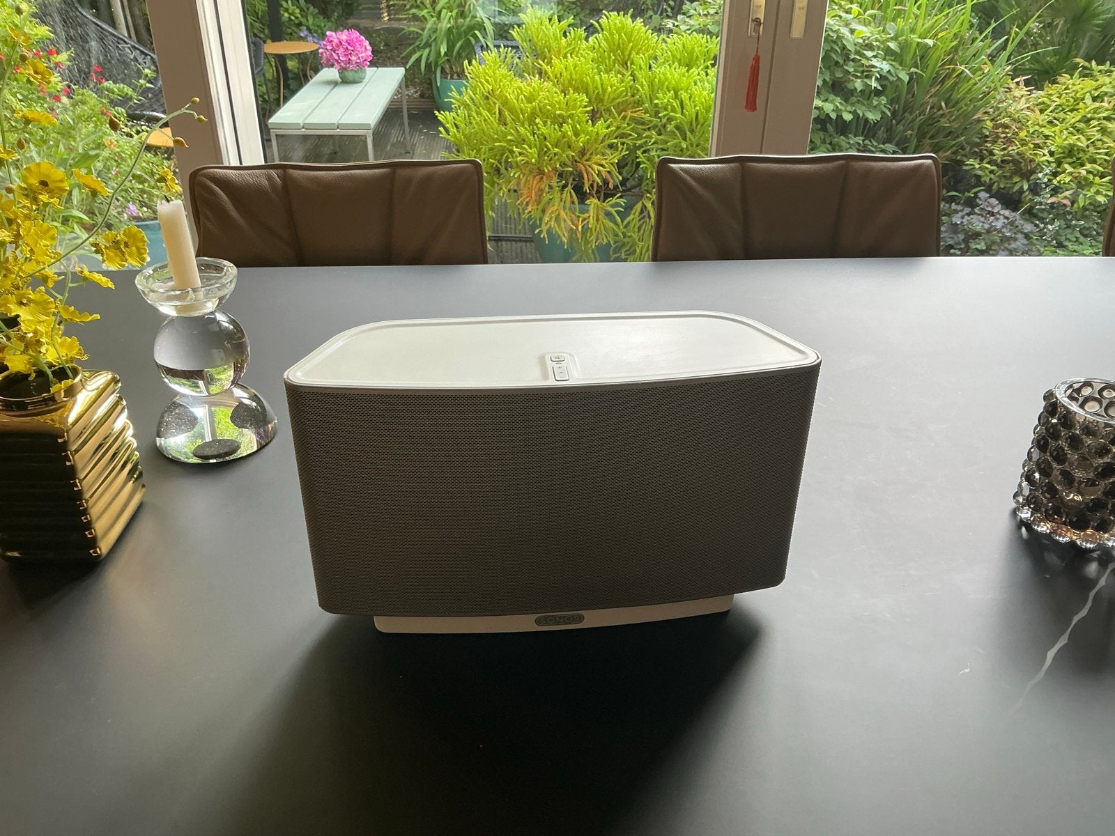 Complete Sonos Set: 3 Play 5 (Gen 1), Connect, Zonebridge, Ophalen, Gebruikt, Inclusief kabels, Speakerset
