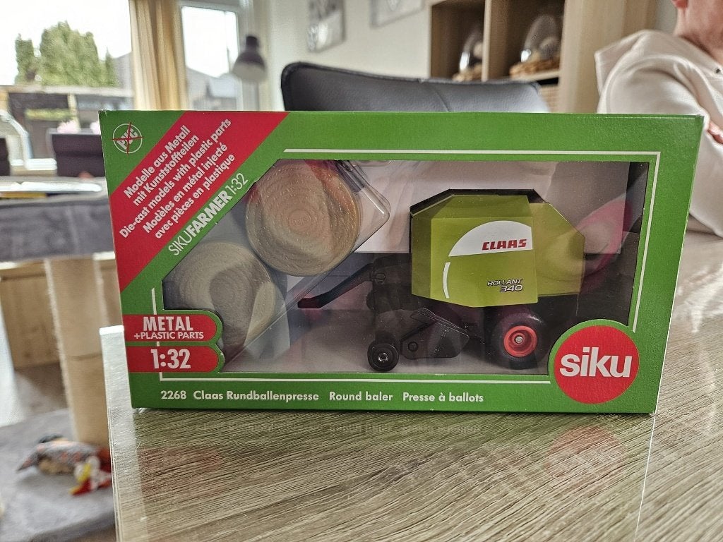 Nieuwe Siku 2268 Claas Balenpers, Ophalen of Verzenden, Nieuw, Tractor of Landbouw, SIKU