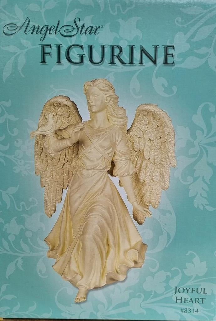Angel Star "Joyful Heart" Beeldje - 18 cm Hars Figuur, Verzamelen, Beelden en Beeldjes, Ophalen of Verzenden