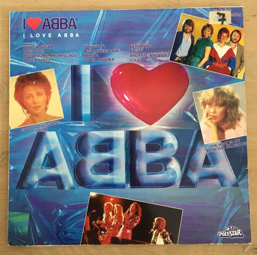 ABBA – I Love ABBA op Vinyl, LP, Gebruikt, Pop, Ophalen of Verzenden