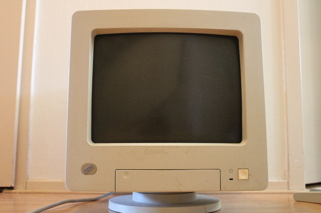 IBM 6322-R22 kleurmonitor, Ophalen, IBM