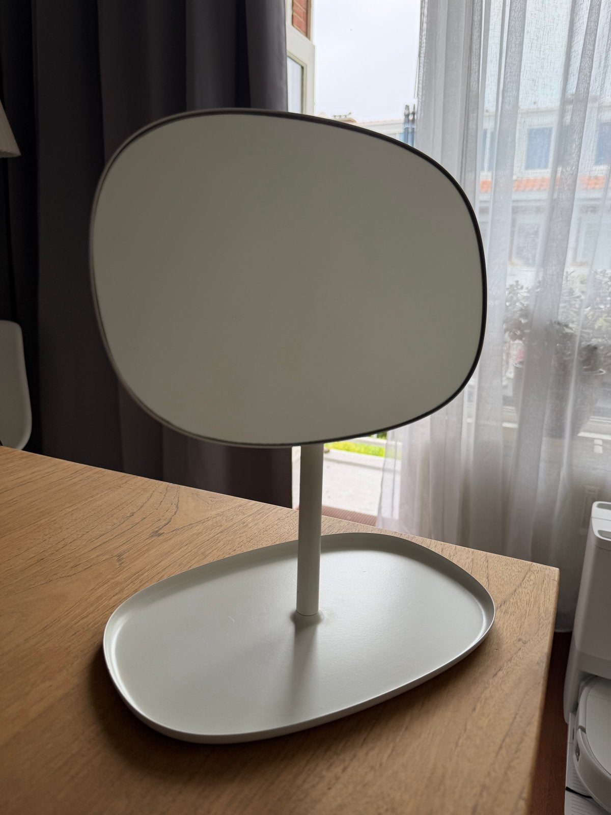 Normann Copenhagen make-up spiegel - Wit, Minder dan 50 cm, Ophalen of Verzenden, Zo goed als nieuw, Minder dan 100 cm