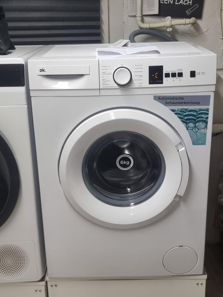Wasmachine, Witgoed en Apparatuur, Ophalen, Zo goed als nieuw, 1200 tot 1600 toeren