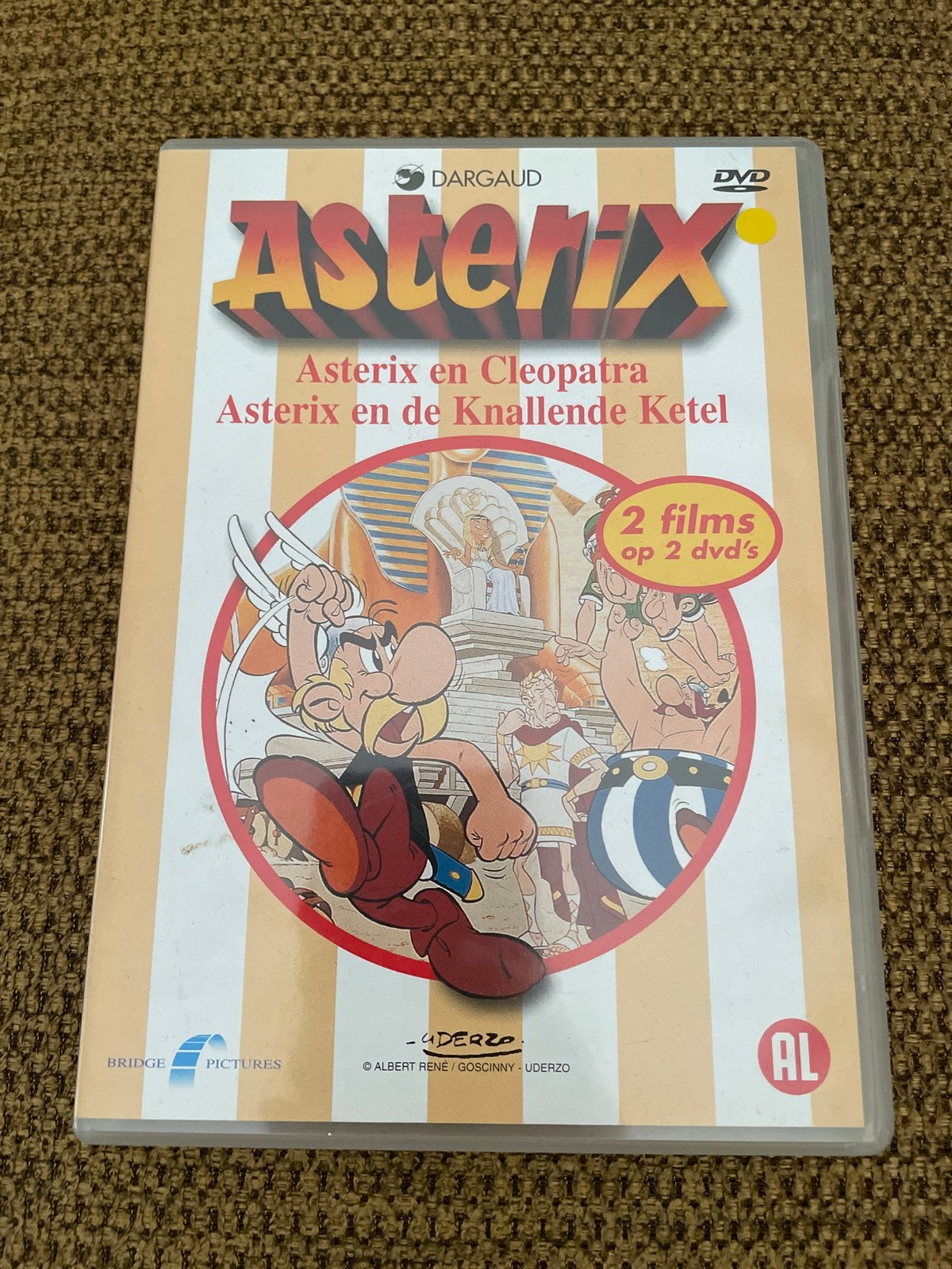 Asterix en Cleopatra / Asterix en de Knallende Ketel (DVD), Europees, Tekenfilm, Alle leeftijden, Nederlands