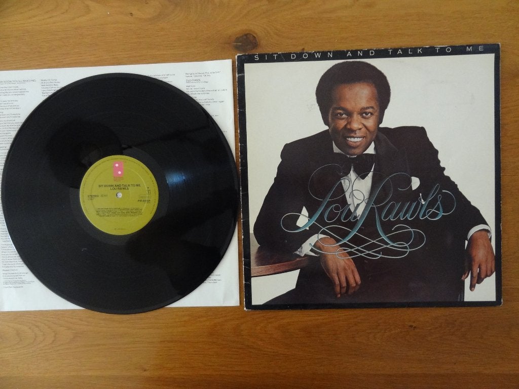 LP Lou Rawls - Sit down and talk to me, Ophalen of Verzenden