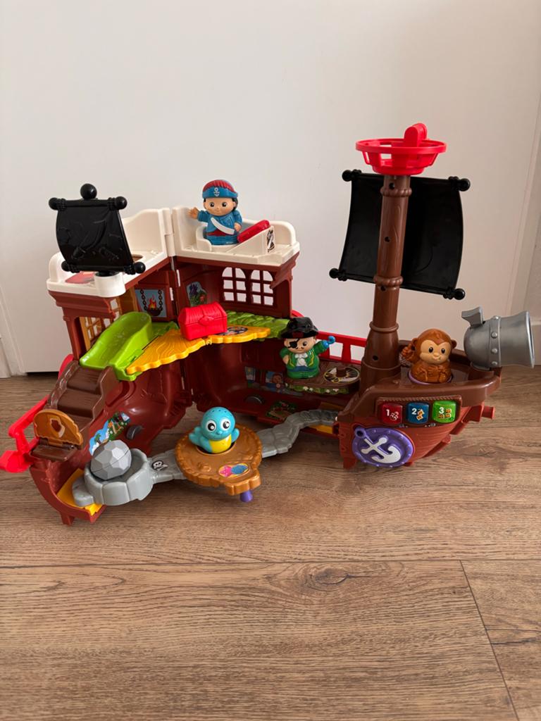 VTech Piratenschip met accessoires, Ophalen of Verzenden, Gebruikt, 2 tot 4 jaar