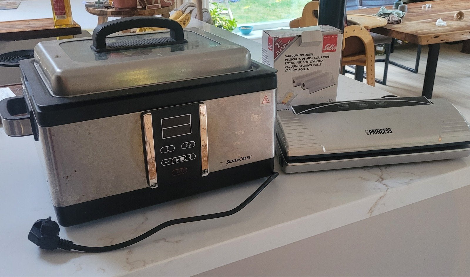 SilverCrest Sous Vide Cooker & Princess Vacuümsealer, Ophalen of Verzenden, Gebruikt