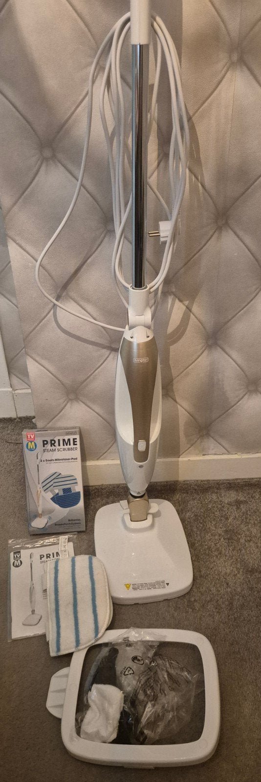 Prime Steam Scrubber Stoomreiniger, Ophalen, Nieuw, Stoomreiniger, 2000 watt of meer