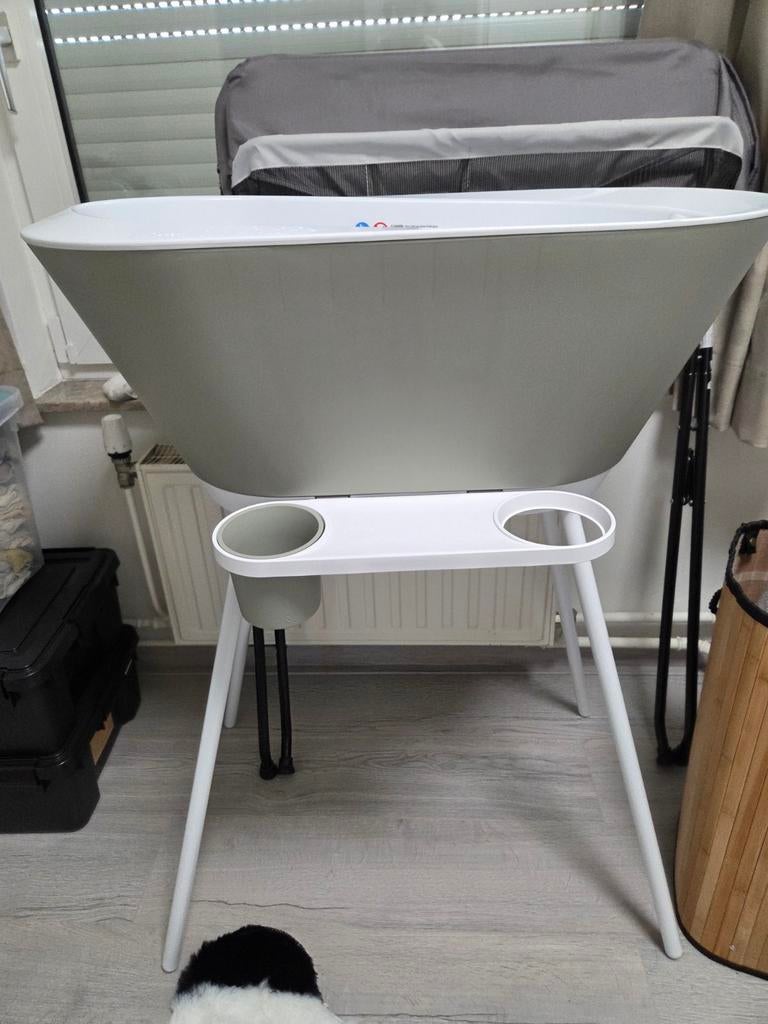 Weetoo Babybadje met standaard en afvoerslang, Kinderen en Baby's, Badjes en Verzorging, Zo goed als nieuw, Badje, Overige merken