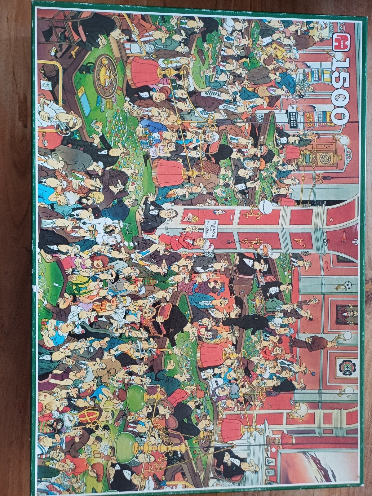 Jan van Haasteren Crazy Casino 1500 stukjes, Ophalen