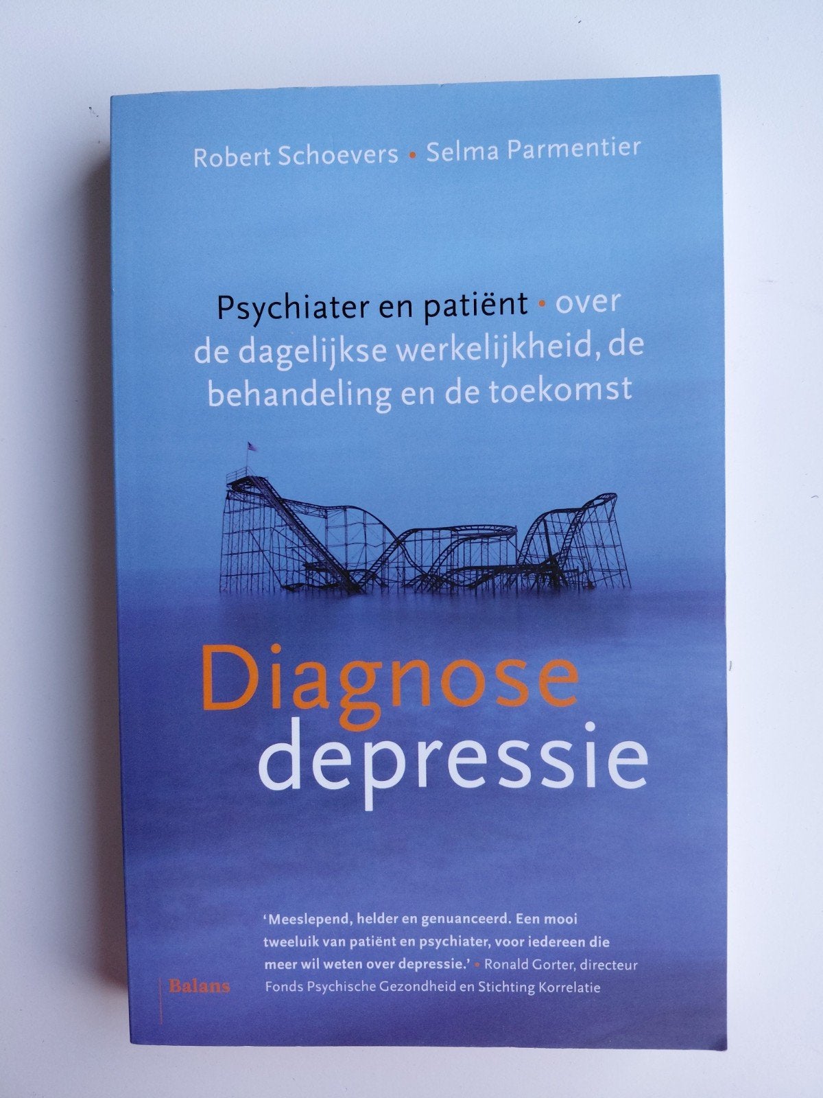 Selma Parmentier - Diagnose depressie, Ophalen of Verzenden, Zo goed als nieuw, Nederland, Selma Parmentier; Robert Schoevers