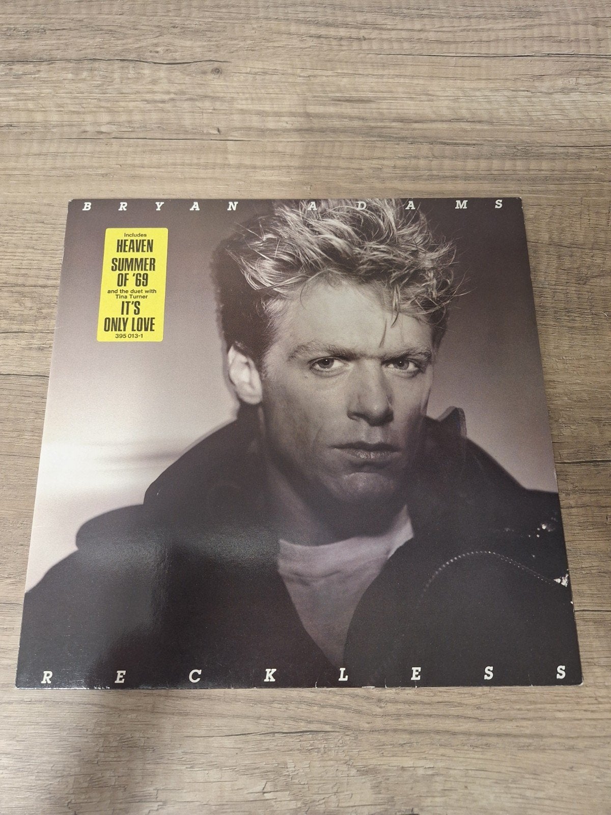 Vintage vinyl lp album Bryan Adams - Reckless uit 1984, LP, Rock, Gebruikt, Originele persing