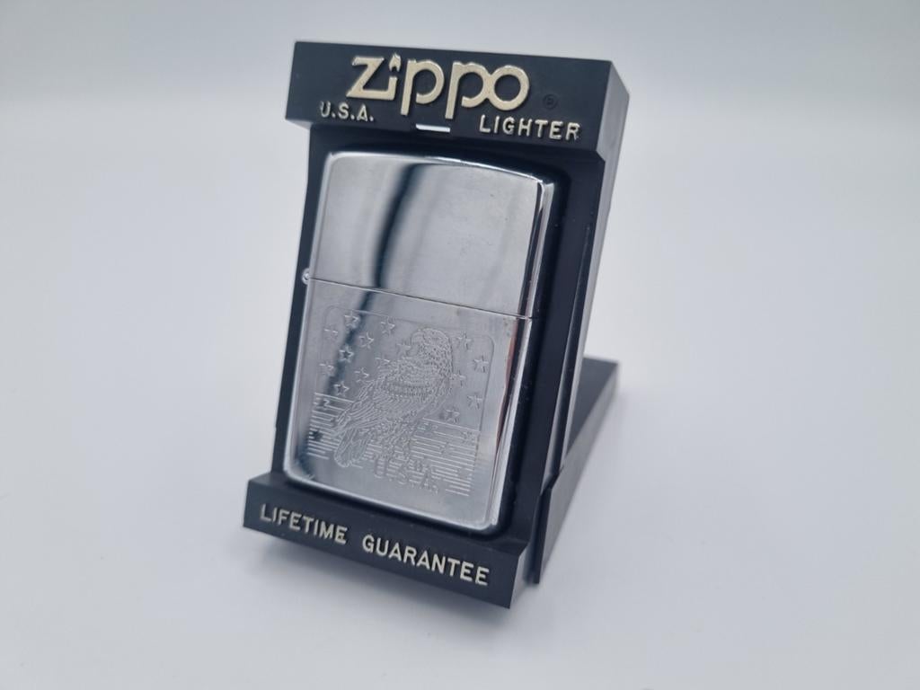 Zippo USA Eagle Engraved 1994, Verzenden, Nieuw, Aansteker