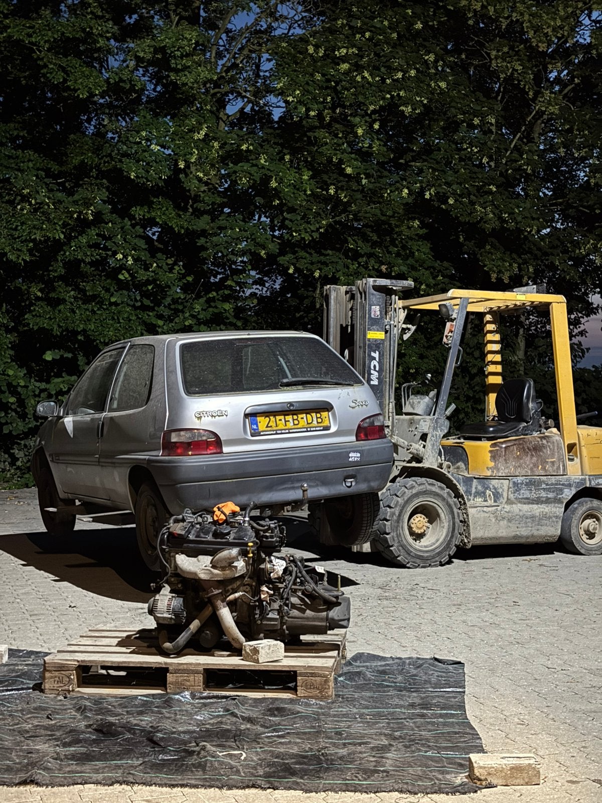 1.1 8v monopoint peugeot/citroën 106/saxo, Ophalen, Gebruikt, Citroën