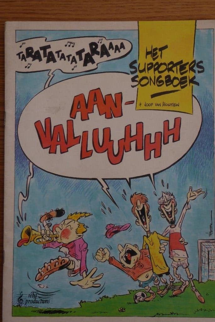 Het Supporters Songboek (Joop van Houten) Aanvalluuuuhhh, Overige genres, Ophalen of Verzenden, Zo goed als nieuw, Artiest of Componist