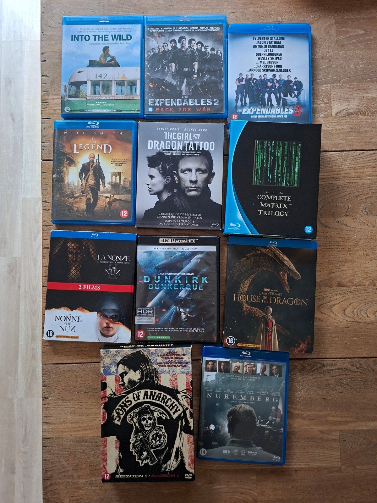 Blu-ray & DVD collectie: diverse titels, Vanaf 16 jaar, Nederlands, Overige genres, Ophalen of Verzenden