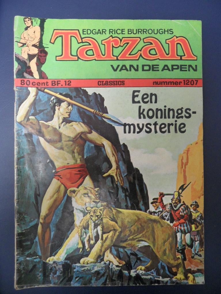 Tarzan van de Apen. 4 X, Boeken, Meerdere stripboeken, Ophalen of Verzenden, Gelezen