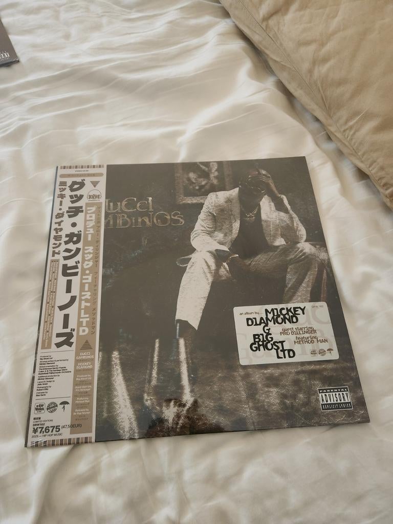 Mickey Diamond & Big Ghost LTD - Gucci Gambinos glaciers obi, Ophalen of Verzenden, 2000 tot heden, Nieuw in verpakking, 12 inch