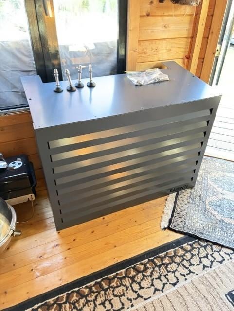 Ombouw voor Airco/Warmtepomp kast,100 x 75 x 50cm (BxHxD), Ophalen, 30 tot 80 cm, Overige typen, Nieuw