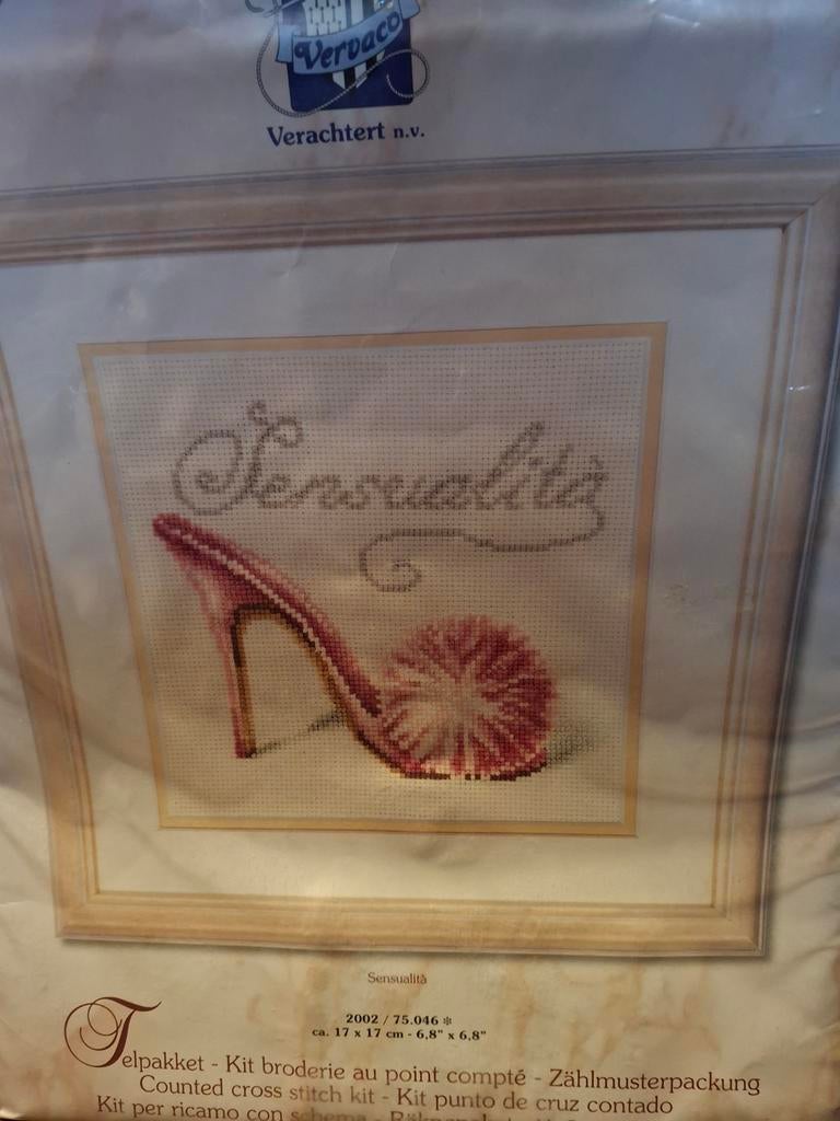 Schoen-sensualita, Hobby en Vrije tijd, Borduren en Borduurmachines, Ophalen of Verzenden, Nieuw, Borduurpakket