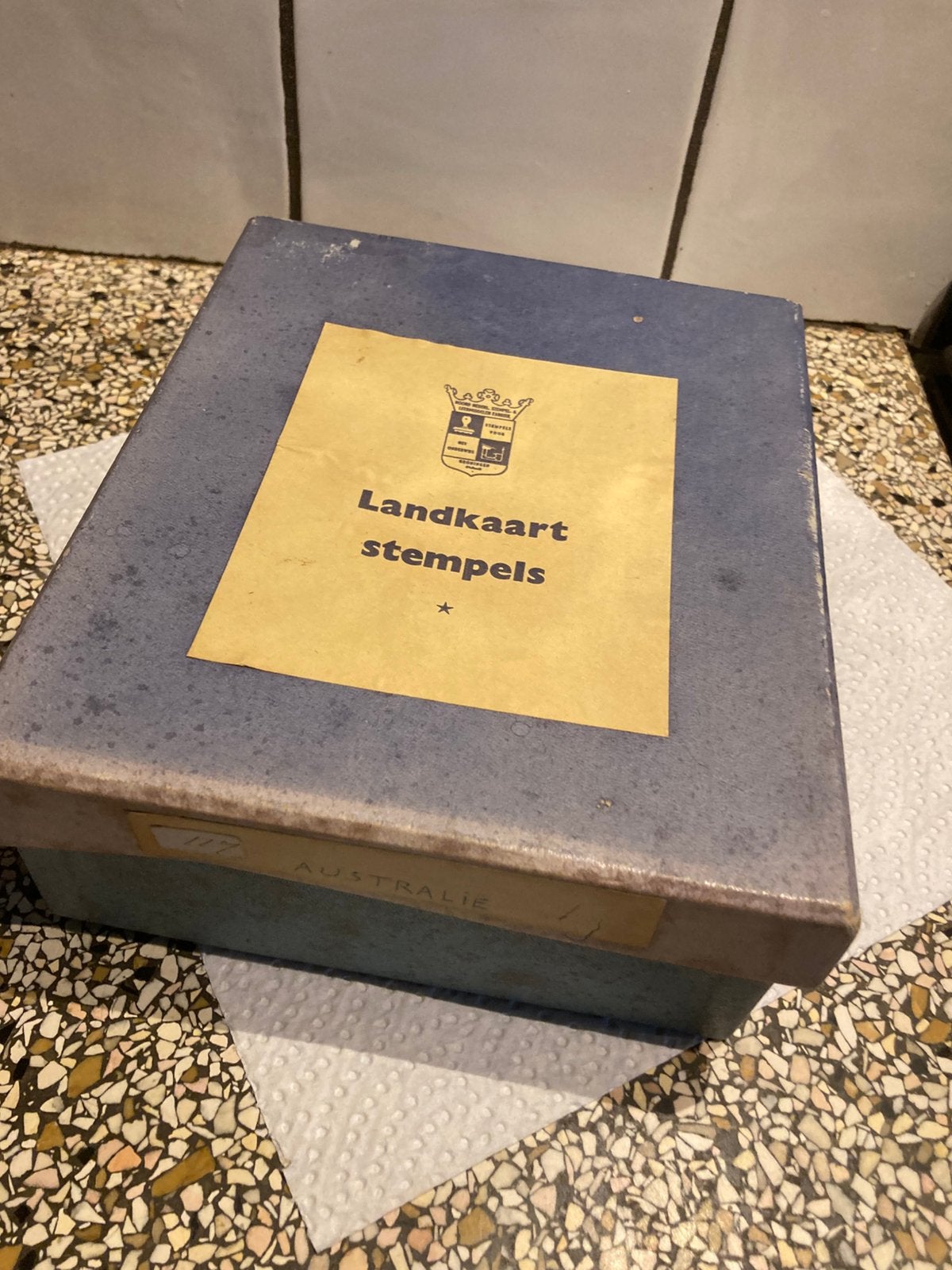 Oude landen stempel, Ophalen of Verzenden, Gebruikt