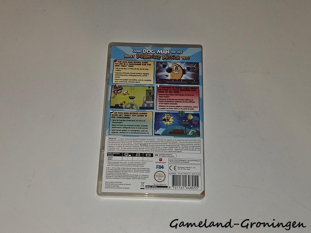 Dog Man Mission Impawsible (Switch), Gebruikt, -, -, 1 speler