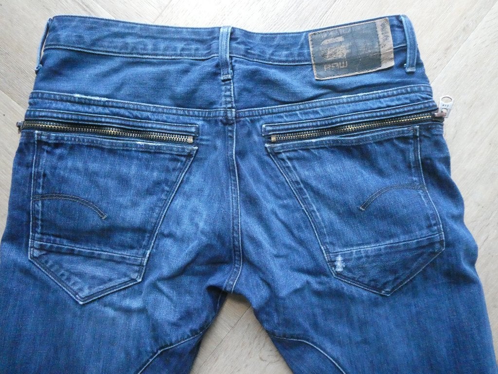 Mooie Gstar Arc Zip 3D Slim spijkerbroek maat 33-34, Blauw, Ophalen of Verzenden, Zo goed als nieuw, G-Star