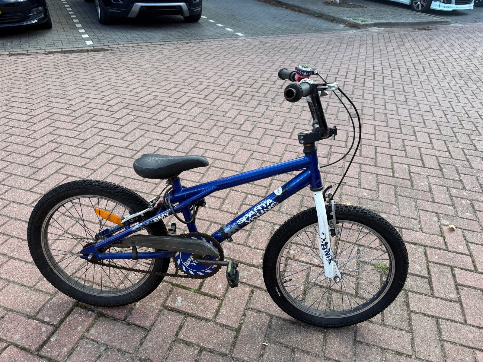 Sparta Young BMX Fiets - Blauw, 20 inch, Fietsen en Brommers, Ophalen, Staal, V-brakes, 16 tot 20 inch